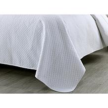 Lotus Home Cottonpure 100% Cotton Diamond Quilt - Twin