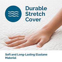 LUCID Comfort Collection 10" Plush Gel Memory Foam Mattress - Twin
