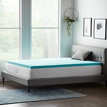 LUCID Comfort Collection 2" Gel Memory Foam Mattress Topper - Twin