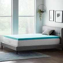 LUCID Comfort Collection 3" Gel Memory Foam Mattress Topper - Queen