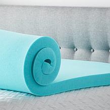 LUCID Comfort Collection 3" Gel Memory Foam Mattress Topper - Twin