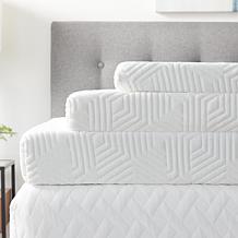 Lucid Comfort Collection 3" Gel Memory Foam Topper with Cover, Twin