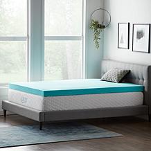 LUCID Comfort Collection 4" Gel Memory Foam Mattress Topper - Full