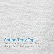 LUCID Comfort Collection Mattress Protector - Twin