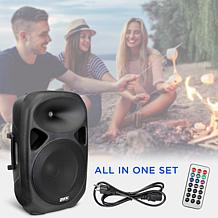 LyxPro 15" Portable PA System, Professional Powered Speaker System