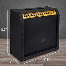 LyxPro Electric Guitar Amplifier 60-Watt Guitar Amp w/Built-In Speaker