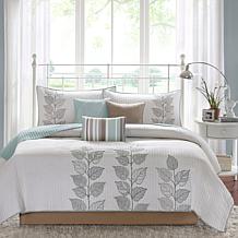Madison Park Caelie 6-Piece Coverlet Set - King/Blue