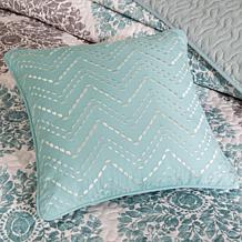 Madison Park Claire 6pc Coverlet Set King/Cal King/Aqua