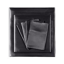 Madison Park Essentials Satin Wrinkle-Free Luxurious 6-Piece Sheet Set