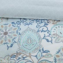 Madison Park Isla 8-Piece Reversible Comforter Set, Blue - King