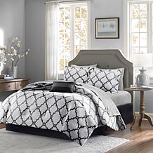 Madison Park Merritt 9pc Bedding Set - Cal King/Black