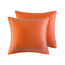 Madison Park Nisha Orange Comforter Set - King/Cal King