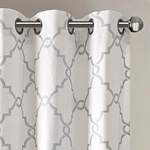 Madison Park Saratoga Curtain - Ivory - 50" x 84"