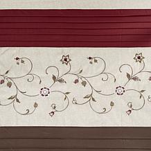 Madison Park Serene Polyester Shower Curtain - Red