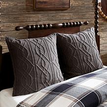 Madison Park Signature Cotton Jacquard Comforter Set, Brown - Queen