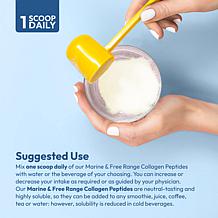 Marine and Free Range Collagen Peptides with MSM - 240 Servings