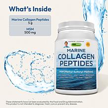 Marine Collagen Peptides with MSM - 120 Servings