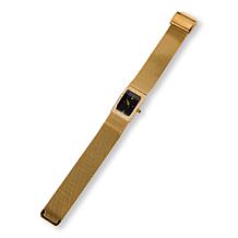 MarlaWynne Women's Pavé Border Bracelet Watch 