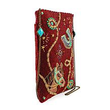 Mary Frances Hand-Beaded Crossbody Mini Handbag