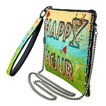 Mary Frances Handbag Hand-Beaded Crossbody/Clutch