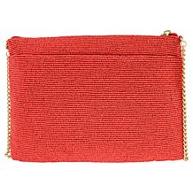 Mary Frances Island Fever Hand-Beaded Crossbody Mini Handbag