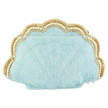 Mary Frances Seaside Hand-Beaded Crossbody Handbag