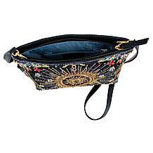 Mary Frances Solar Mystique Hand-Beaded Crossbody Handbag