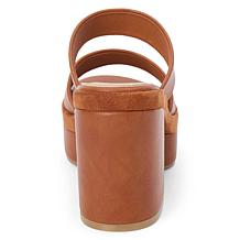 Matisse Two-Band Platform Sandal with Chunky Block Heel - Graham