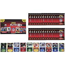 Mattel Games Uno Elite NFL 2025 Core Edition, Booster Box