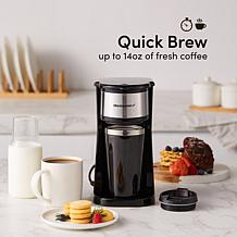 Maxi-Matic Elite Gourmet Coffee Maker Stainless Steel Interior Mug