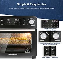 Maxi-Matic Elite Gourmet Programmable 23L Air Fryer/Rotisserie Oven
