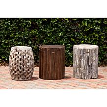 Maya Oval Garden Stool