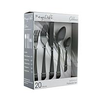 Martha Stewart Charles 20-Piece Stainless Steel Flatware Set - 20587609