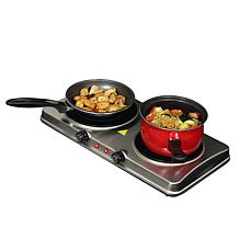 Myland Electric Cooktop Stainless Steel Twin Hot Pot