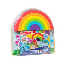 Melissa & Doug Blues Clues & You! Wooden Rainbow Stacking Puzzle