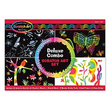 Melissa & Doug Deluxe Combo Scratch Art Set