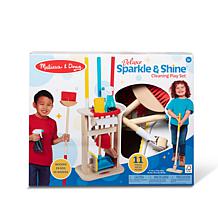 Melissa & Doug Deluxe Sparkle & Shine Cleaning Play Set
