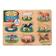 Melissa & Doug Farm Sound Puzzle