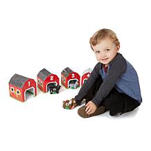 Melissa & Doug Nesting and Sorting Barns and Animals