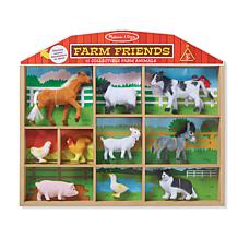 Melissa & Doug Safari Sidekicks - 10 Collectible Farm Animals