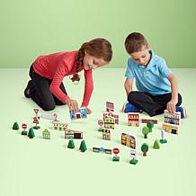 Melissa & Doug Wooden Town Play Set