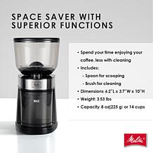 Melitta Whole Bean Flat Burr Grinder