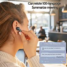 Memorex True Wireless Translation Earbuds