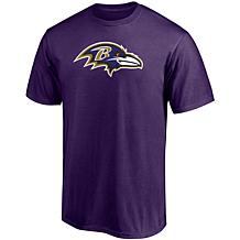 Men's Fanatics Lamar Jackson Purple Baltimore Ravens Player Icon Na...