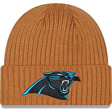 Men's New Era Black Carolina Panthers 2023 NFL Crucial Catch Cuffed Knit Hat