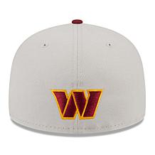 Men's New Era Stone/Burgundy Washington Commanders 2023 NFL Draft O...