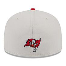 Men's New Era Stone/Red Tampa Bay Buccaneers 2023 NFL Draft On Stag...