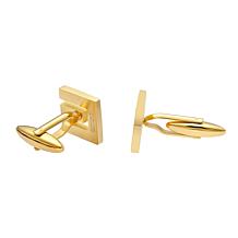 Men's Stainless Steel Greek Key Cufflinks