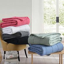 Messy Bed Washed Cotton Bed Blanket - Full/Queen