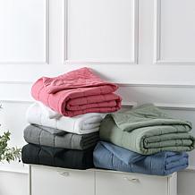 Messy Bed Washed Cotton Throw, 50" x 70"